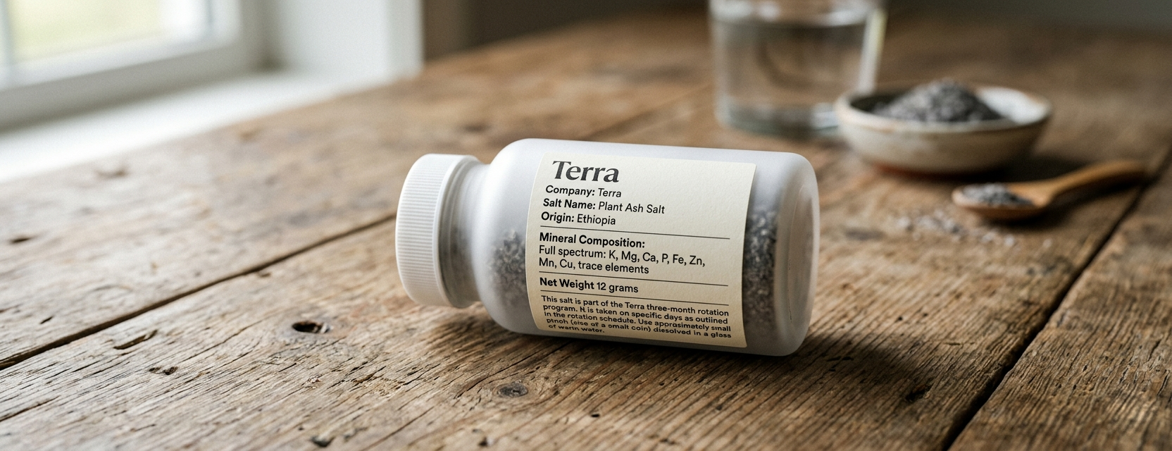 Potassium-dominant, rich in Mg, Ca, P, Fe, Zn, Mn, Cu, trace elements